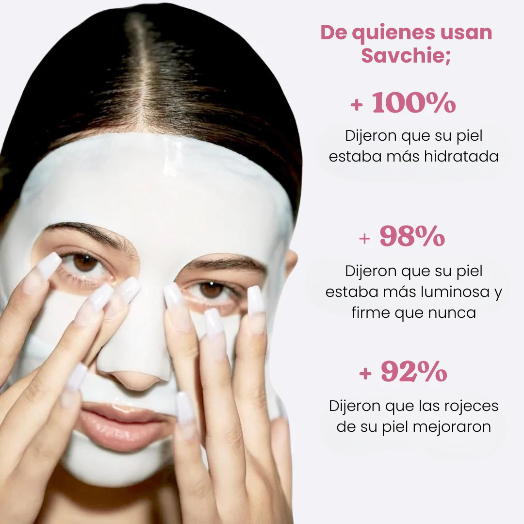Savchie - Mascarilla Facial de Colágeno