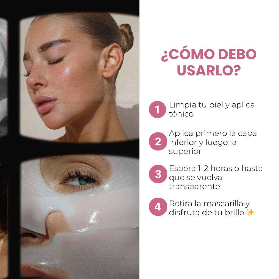 Savchie - Mascarilla Facial de Colágeno