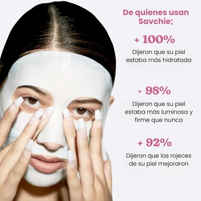 Savchie - Mascarilla Facial de Colágeno