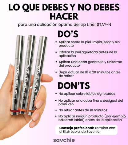Savchie- Tinte Labial Peel Off