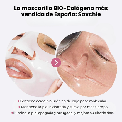 Savchie - Mascarilla Facial de Colágeno